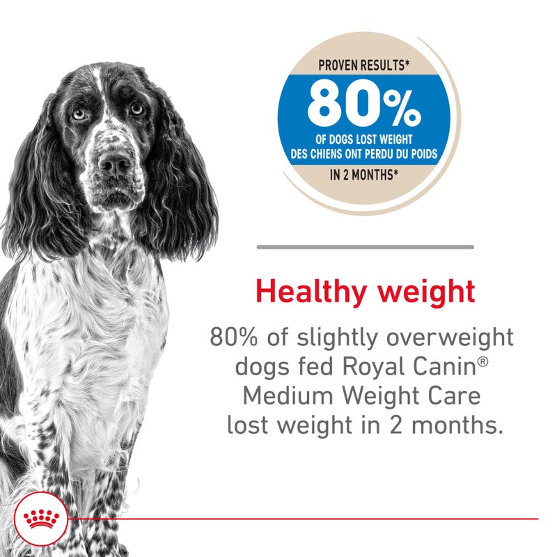 Royal Canin Medium Weight Care Adult Dry Dog Food for Medium Breeds, 17 lb bag - Image 2